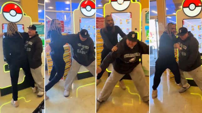 Image for article titled Two Grown Men Fight Over Who Got In Line First At Pokémon Vending Machine