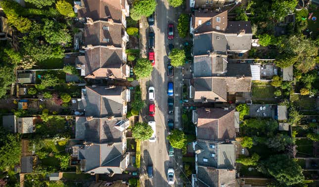 business new tamfitronics Aerial view of homes