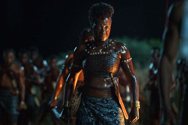 Nanisca (Viola Davis) in TriStar Pictures’ THE WOMAN KING.