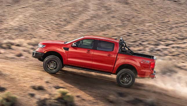 I’m surprised by this, especially because the Ranger is a global vehicle that was sold for years in other markets before finally coming stateside.