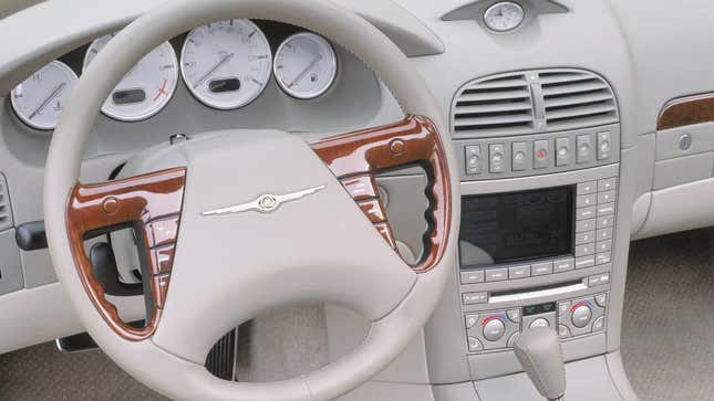 2000 Chrysler 300 Hemi C Convertible Concept Interior