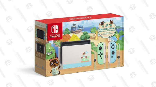 Nintendo Switch - Animal Crossing: New Horizons Edition | $298 | Amazon