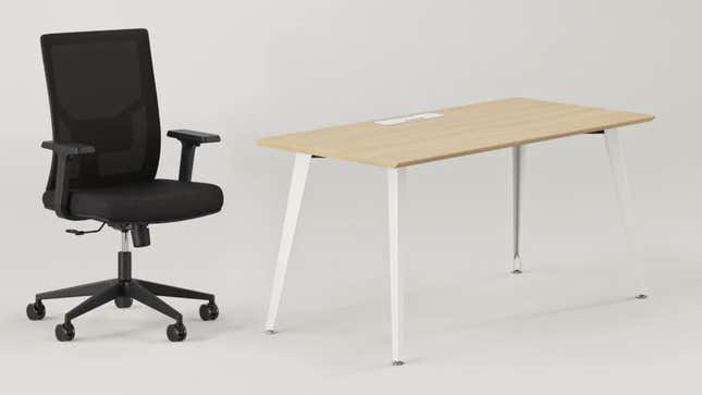 Office Desk | $369 | Branch
Task Chair | $209 | Branch
“We Made Too Much” Furniture Bundle | $538 | Branch