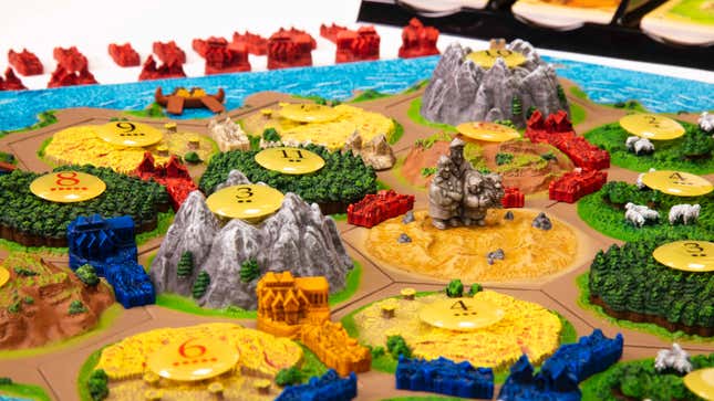 I have never wanted to settle Catan quite as hard as this. 