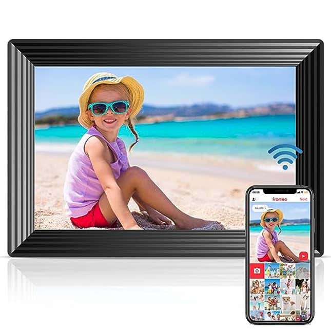 Frameo 10.1" WiFi Digital Picture Frame, Now 23 Off