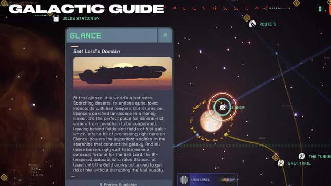 A screenshot shows Concord's galactic map.