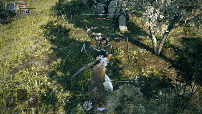 Guardian prepares to attack an enemy.