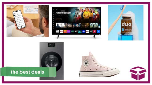 Image for article titled Best Deals of the Day: Samsung, Vizio, Converse, Duo Toothpaste, My Notes AI &amp; More