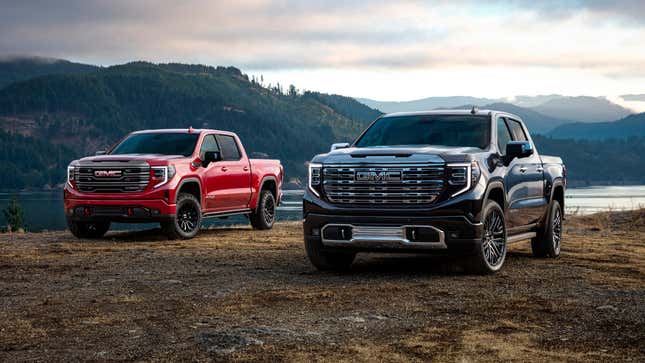 2022 Sierra Denali Ultimate and Sierra AT4X