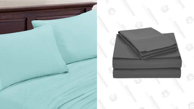 Luxury Home Rayon from Bamboo-Blend Sheet Set | $25 | MorningSave