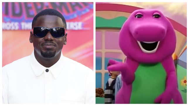 Daniel Kaluuya, left; Barney.