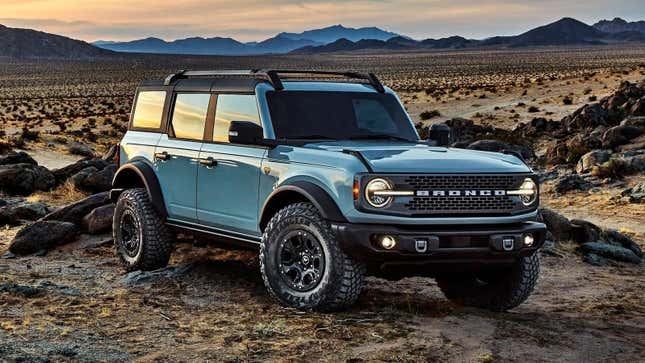 Image for article titled Jeep Wrangler Wins 2021 Sales Battle Against Ford Bronco