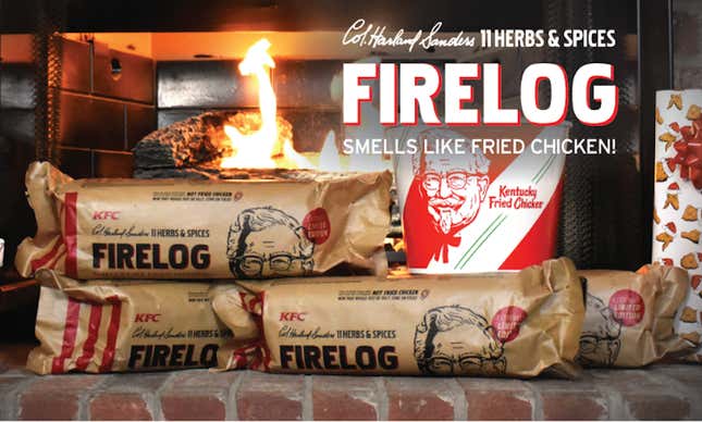 KFC Firelog, $19