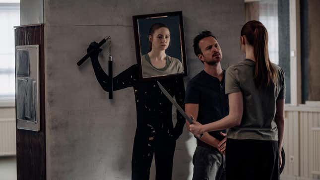 Aaron Paul on the unsettling <i>Dual</i> and <i>Breaking Bad</i>'s "embarrassment of riches"