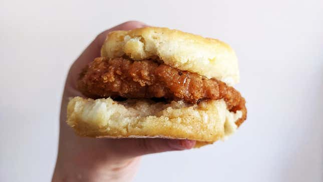 REVIEW: Wendy's Honey Butter Chicken Biscuit - The Impulsive Buy
