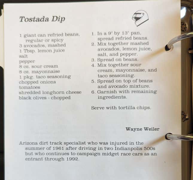 receta para la salsa de tostada de Wayne Weiler