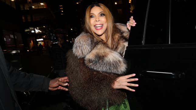 Wendy Williams attends a private dinner at Fresco By Scotto on February 21, 2023 in New York City.