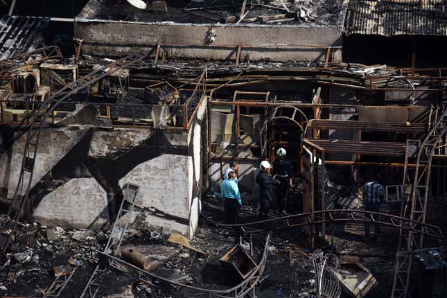 Mumbai Kamala Mills fires: Photos from the deadly blaze