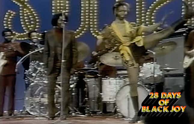 Image for article titled 28 Days of Black Joy: Watching This Soul Train Dancer Makes Me Feel Free