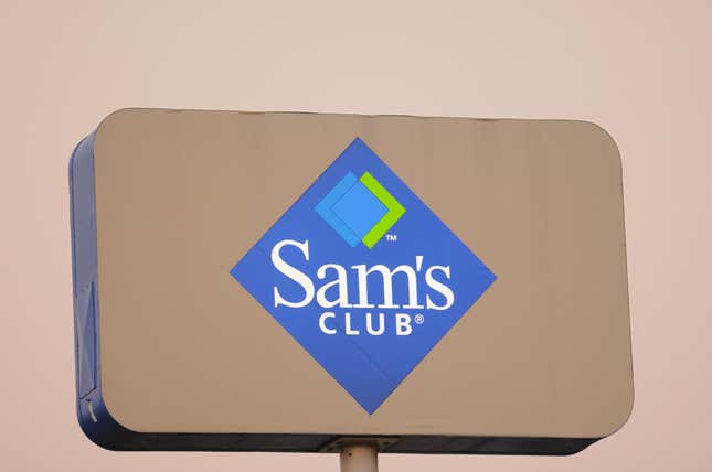 A Sam’s Club sign in Huntsville, Alabama. 
