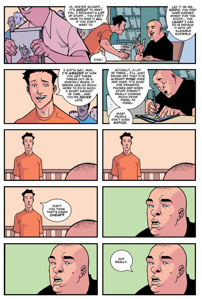 Image for article titled Invincible Just Did a Perfect Adaptation of One of the Comics' Best Jokes