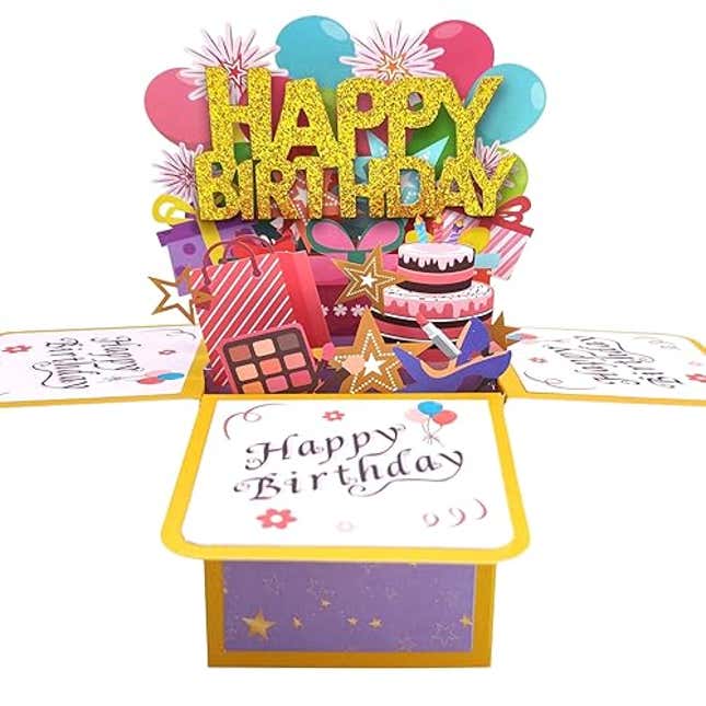 Image for article titled SUUYOO Pop Up Birthday Gift Card, Now 50% Off