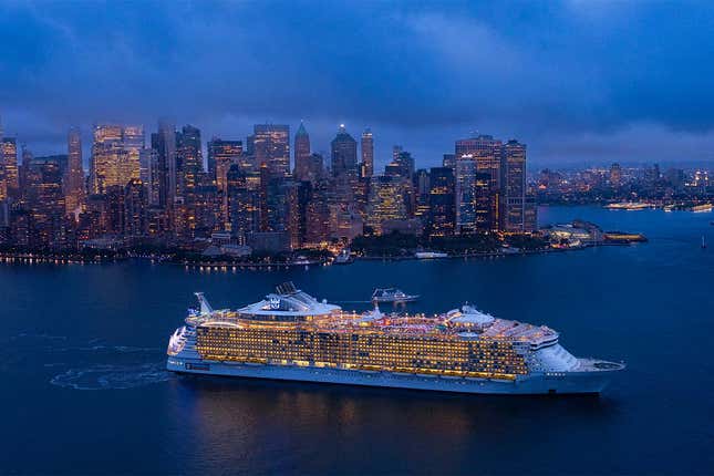 15 biggest cruise ships in the world