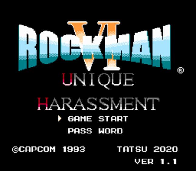 Rockman 6: Unique Harassment Screenshots and Videos - Kotaku