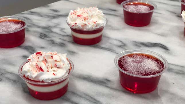 Holiday Jell-O Shots