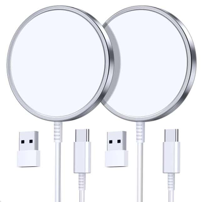2 Pack Magnetic Wireless Charger for iPhone 15/15 Pro/15 Plus/15 Pro ...