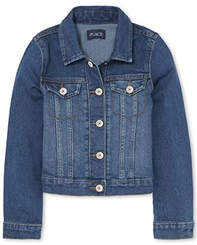 Image for article titled The Children&#39;s Place girls Basic Denim Jacket, Now 37% Off