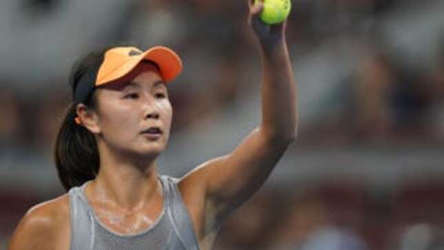 Image for article titled Virtual Call With Missing Tennis Player Peng Shuai Raises More Concerns About Her Safety