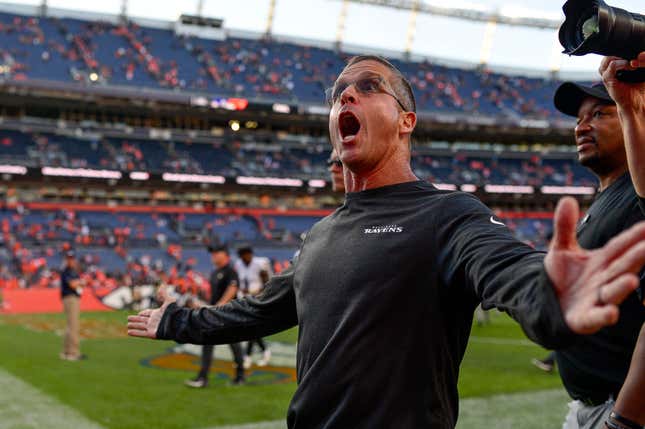 John Harbaugh should be ashamed of himself