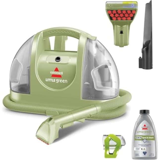 Image for article titled BISSELL Little Green Multi-Purpose Portable Carpet and Upholstery Cleaner, Now 14% Off