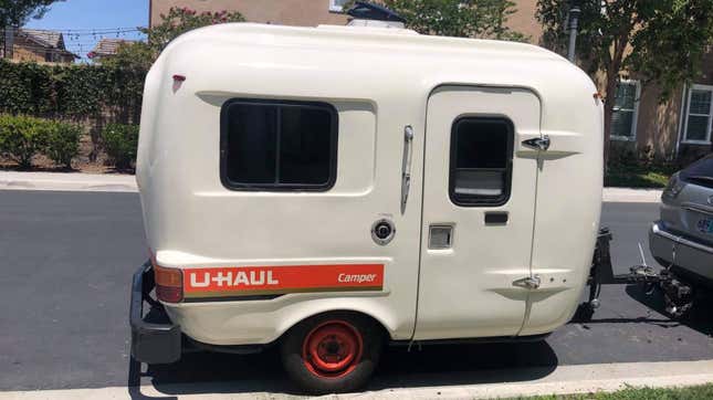 Image for article titled This Rare Fiberglass Camper Trailer Used To Be A U-Haul Rental (2022 Update)