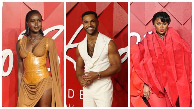 Image for article titled The Best Black Celeb Looks From The Fashion Awards 2023