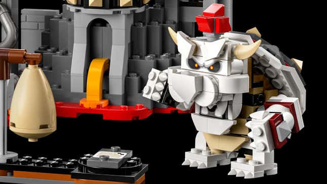 LEGO's huge new Bowser can interact with Mario, Luigi, Peach