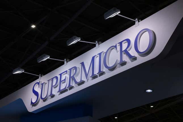 Image for article titled Super Micro Computer stock soars 10% after an analyst says it can hit $1,500