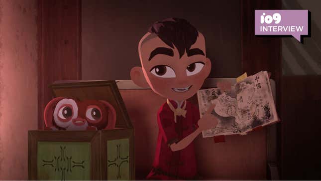 Sam Wing and Gizmo