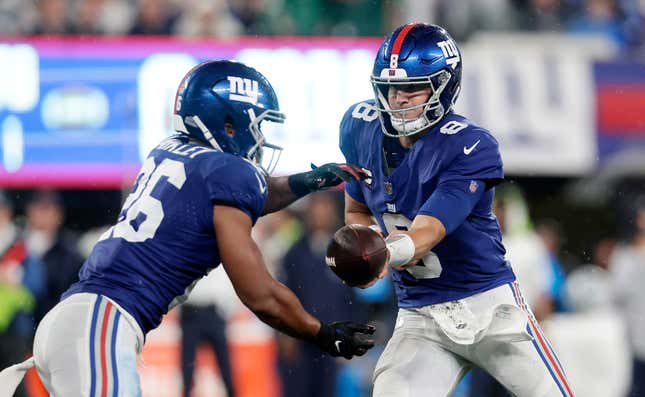 Image for article titled No tag for Barkley, Danny Dimes buyer&#39;s remorse: The Giants appear ready to hit the reset button