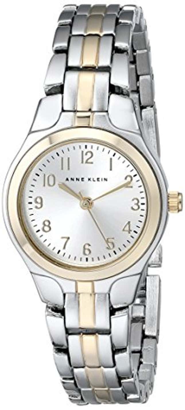 Anne Klein Women’s 105491SVTT Two-Tone Dress Watch, Now 53% Off