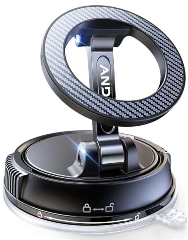 Image for article titled Car Phone Holder for Magsafe [78+LBS Strongest Suction &amp; 2400gf Strongest Magnetic] 360° Adjustable Car Phone Mount, Now 40% Off