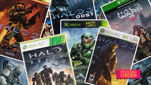 All halo games on deals xbox one