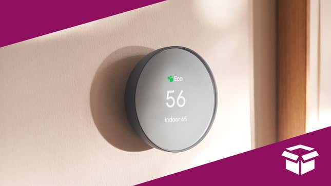 Image for article titled Keep Warm All Winter With the Google Nest Thermostat