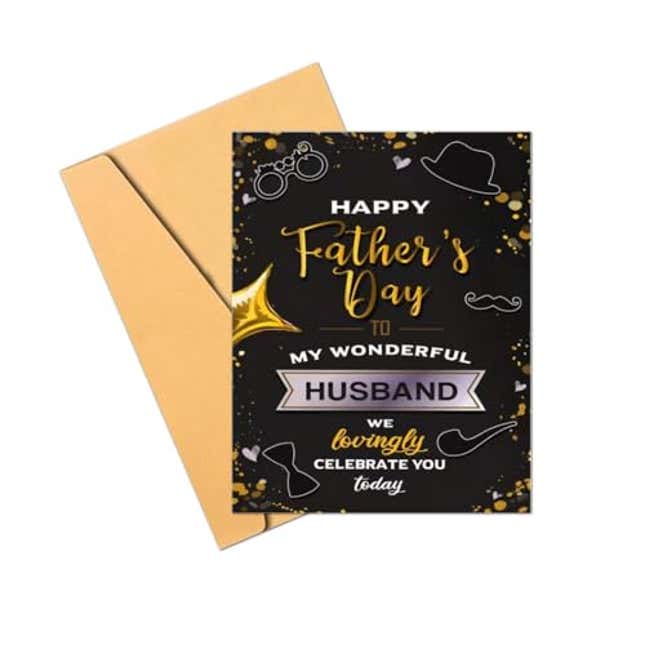 Image for article titled Father&#39;s Day Card For Husband, Now 50% Off