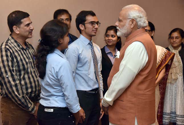 Modi-students