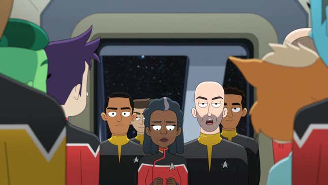 Image for article titled Star Trek: Lower Deck's Mike McMahan Breaks Down Season 2's Themes and That Epic Finale