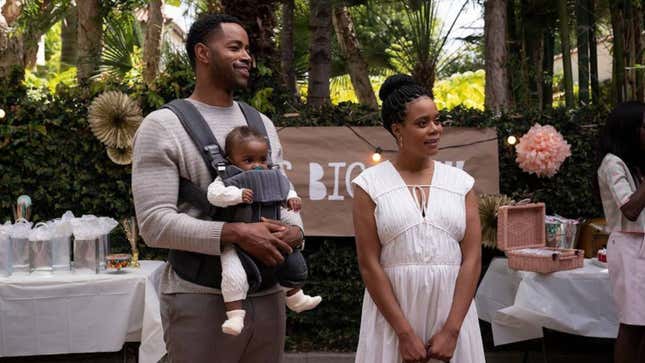 Image for article titled Can Lawrence and Condola Figure This Co-Parenting Thing Out? Jay Ellis and Christina Elmore Would Like to Think So.