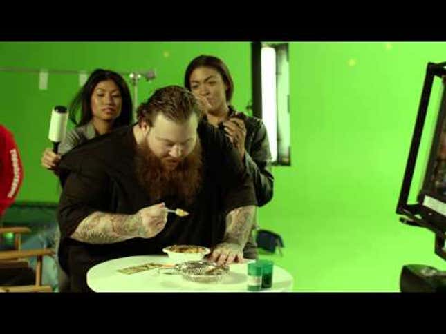 Action Bronson Does The Splits, Dunks On Godzilla