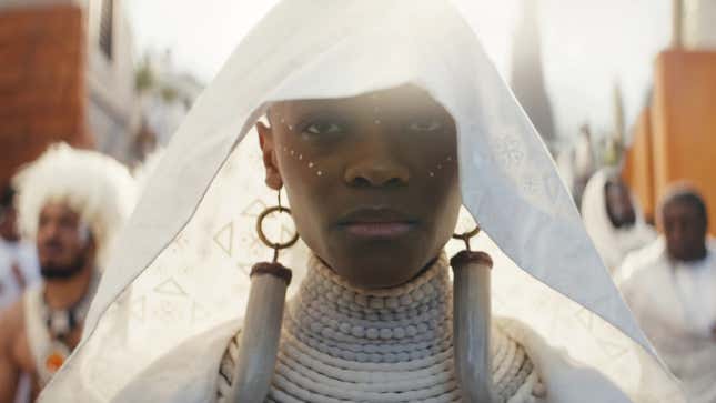 Laetitia Wright as Shuri.